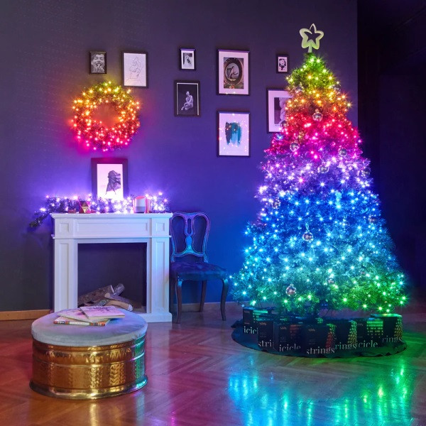 Guirlande 2.7 meter Twinkly 50 LEDs Wifi Timer RGB Wit